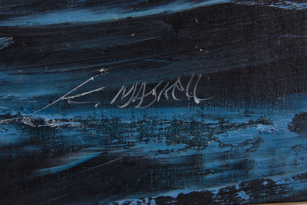 K. Maskell Oil Painting on Canvas