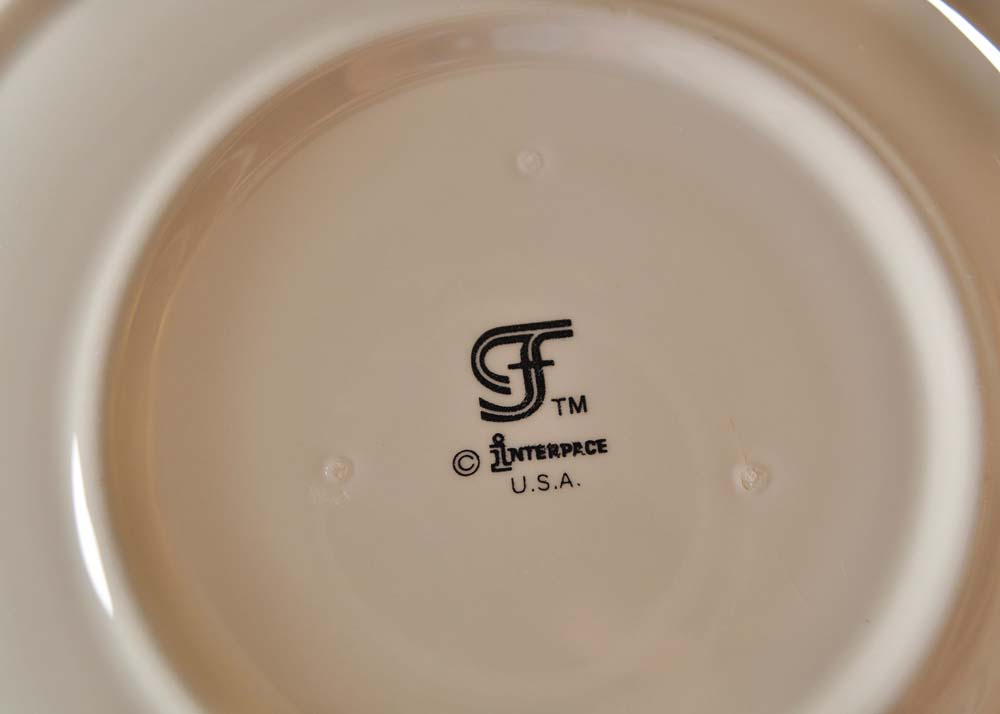 Collection of Franciscan Sea Sculptures Dinnerware