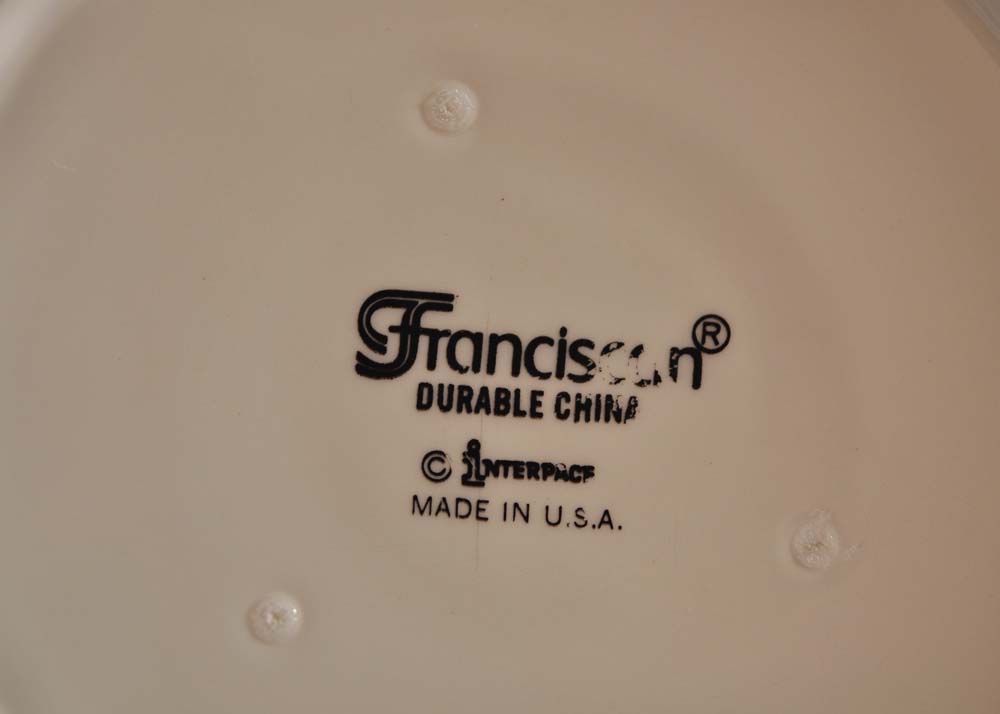 Collection of Franciscan Sea Sculptures Dinnerware