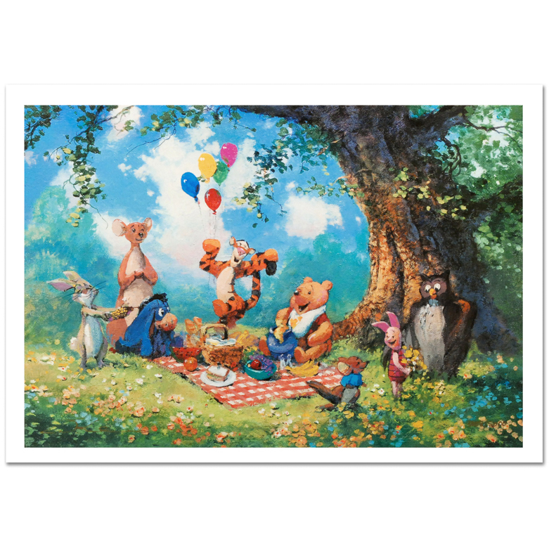 James Coleman Signed Lithograph on Paper "Splendiferous Picnic"