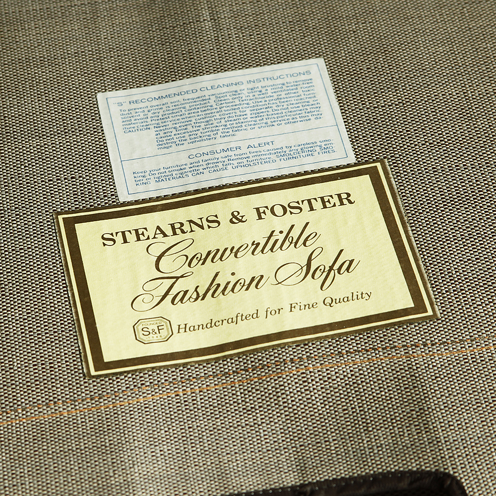 Flexsteel Sleeper Sofa With Stearns and Foster Mattress