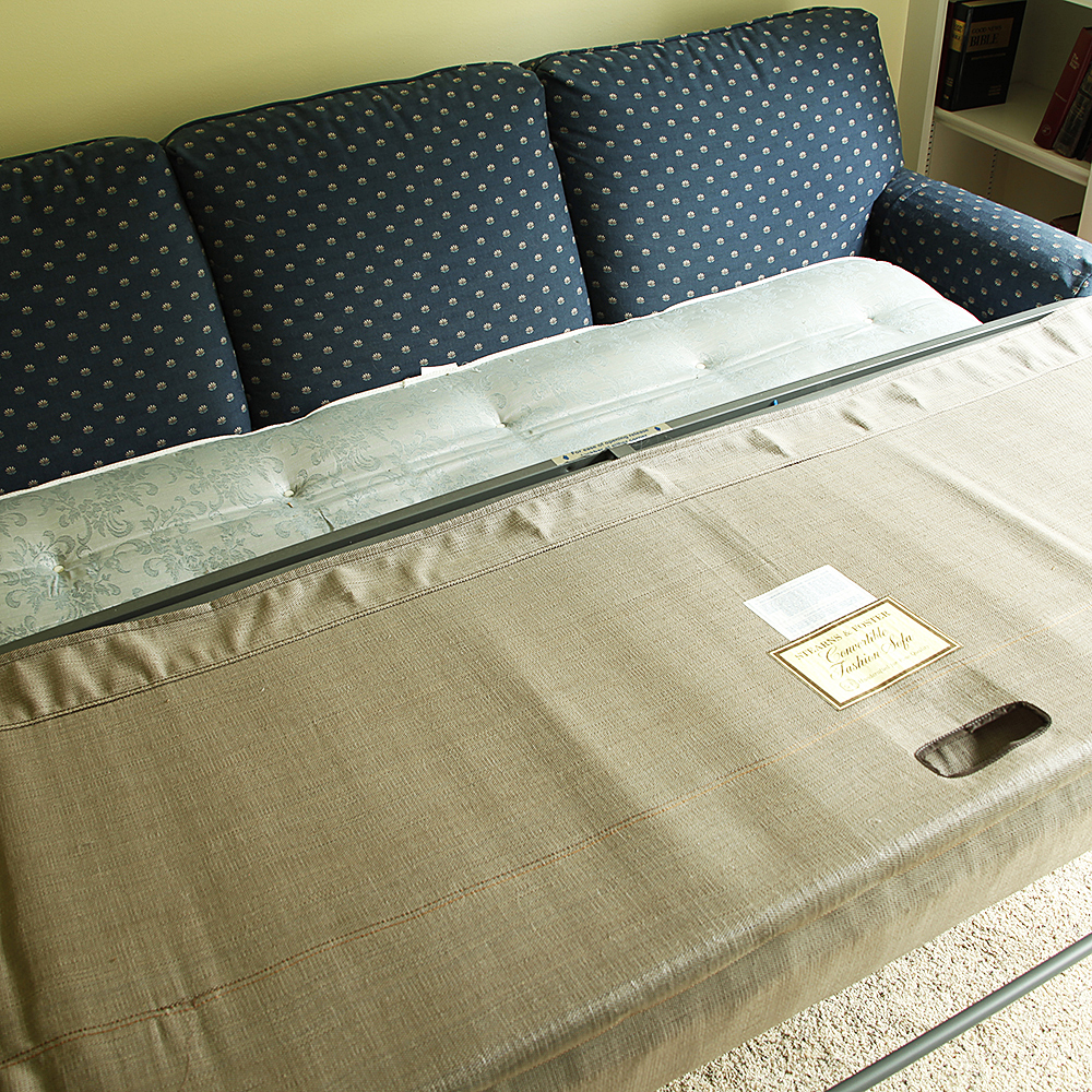 Flexsteel Sleeper Sofa With Stearns and Foster Mattress