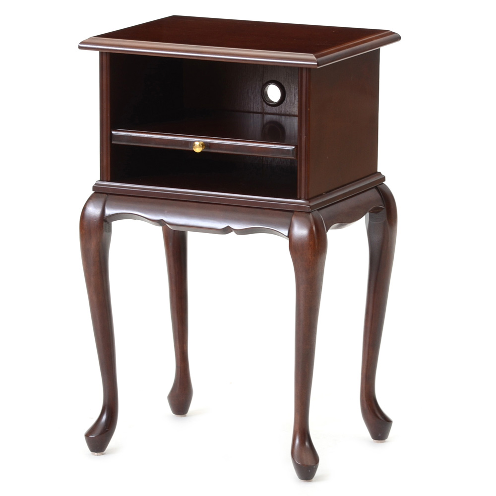 Queen Anne Style Cherry Telephone Table