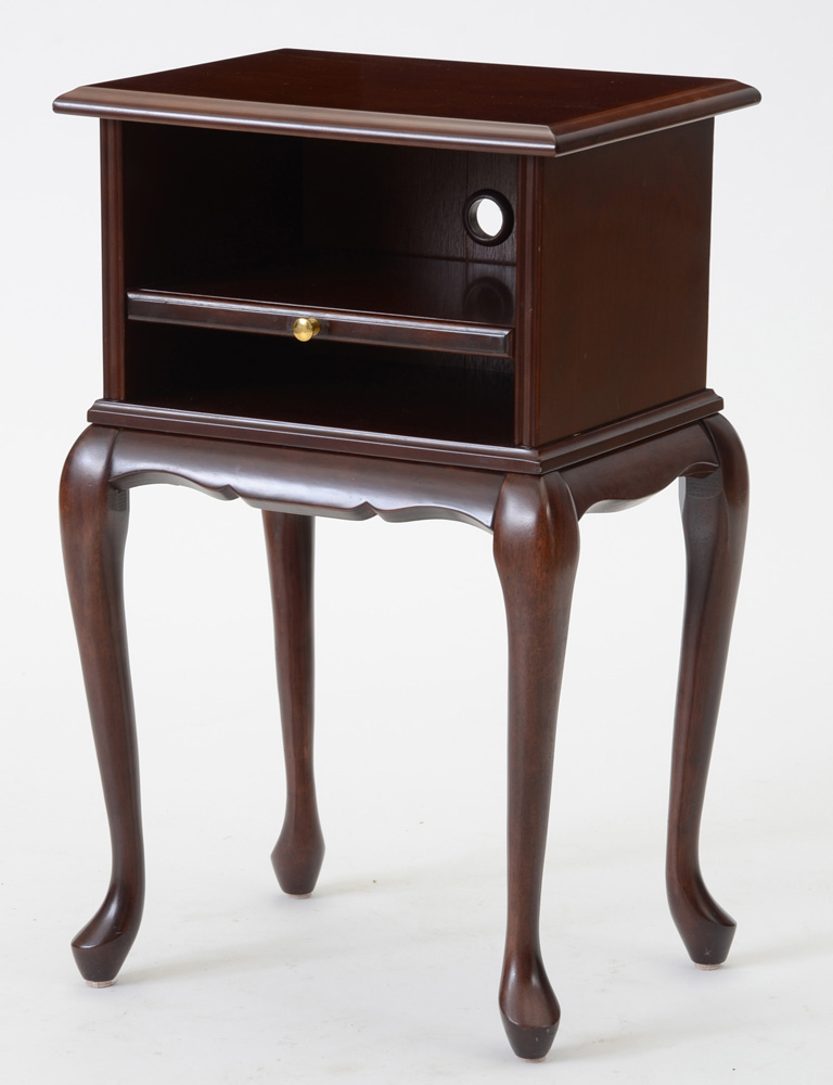 Queen Anne Style Cherry Telephone Table