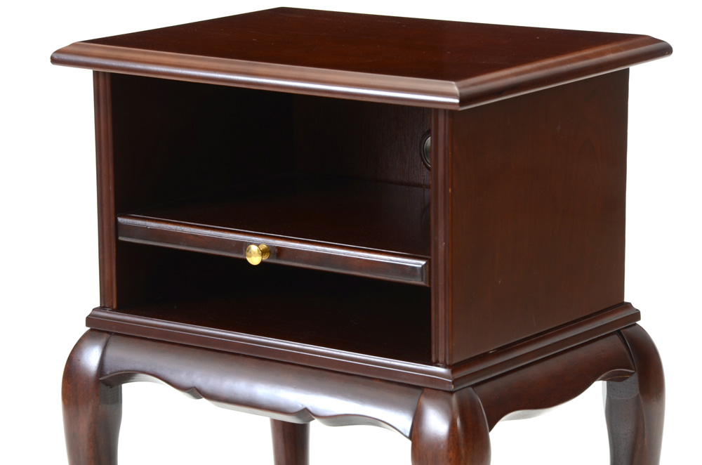 Queen Anne Style Cherry Telephone Table