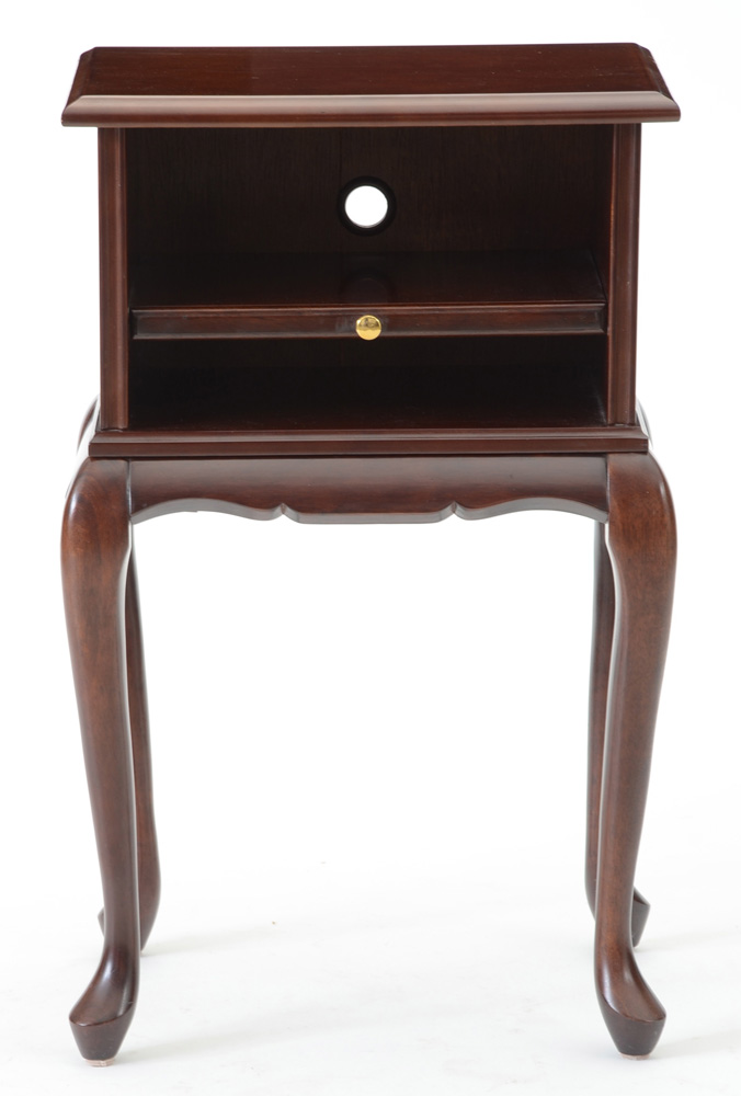 Queen Anne Style Cherry Telephone Table