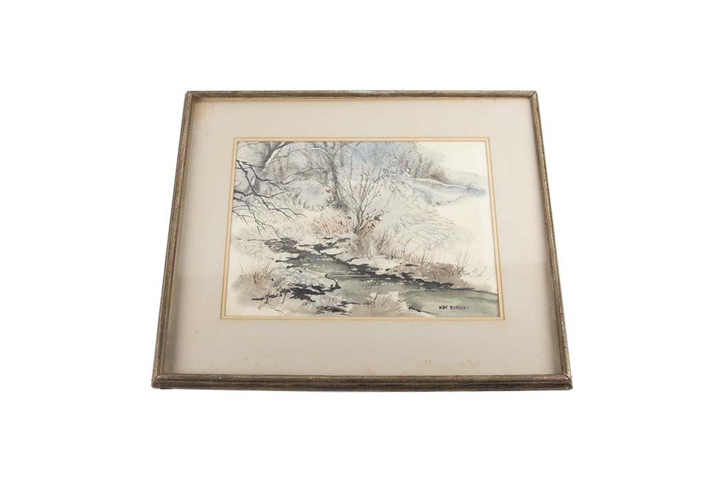 Kay Sharkey Watercolor Painting