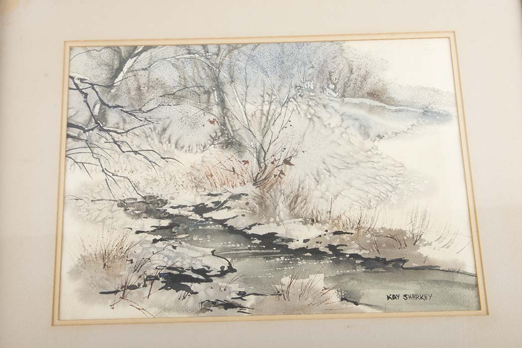 Kay Sharkey Watercolor Painting