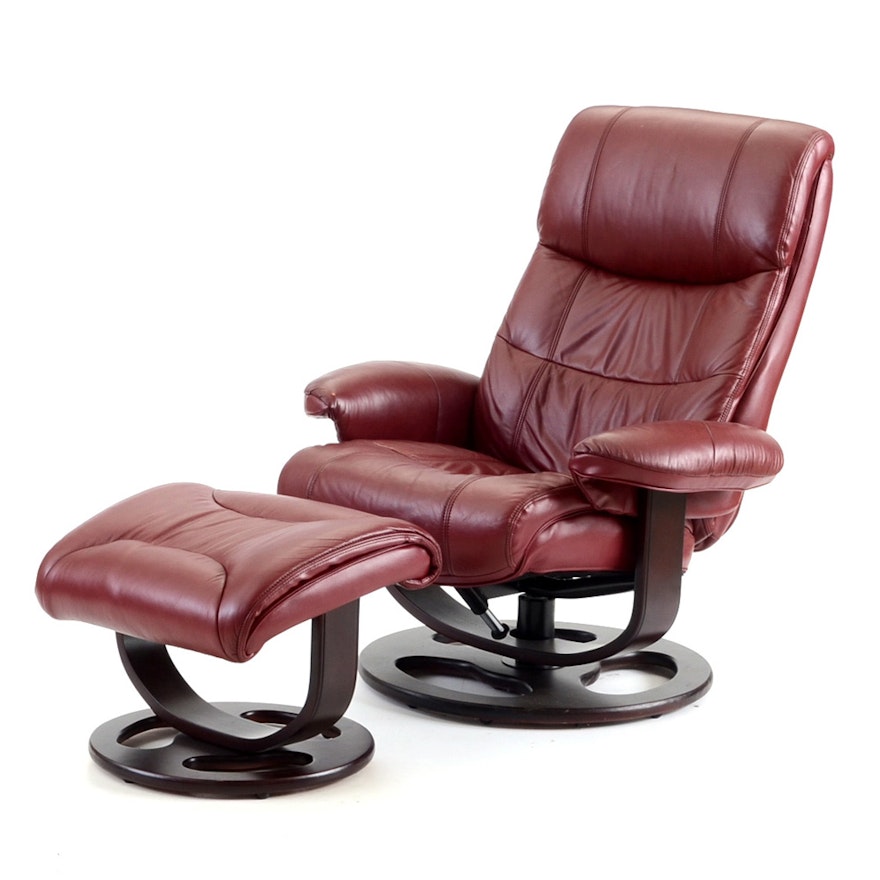 Lane Furniture "Rebel" Recliner Chair with Ottoman