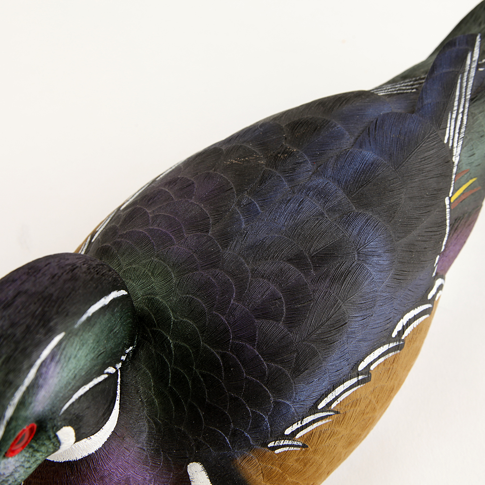 Limited Edition Hand Painted Phil Galatas Wood Duck Drake Decoy