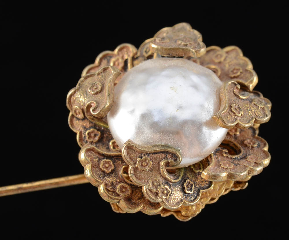 Vintage Miriam Haskell Hat Pin