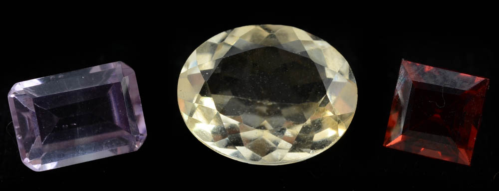 Group of Loose Gemstones