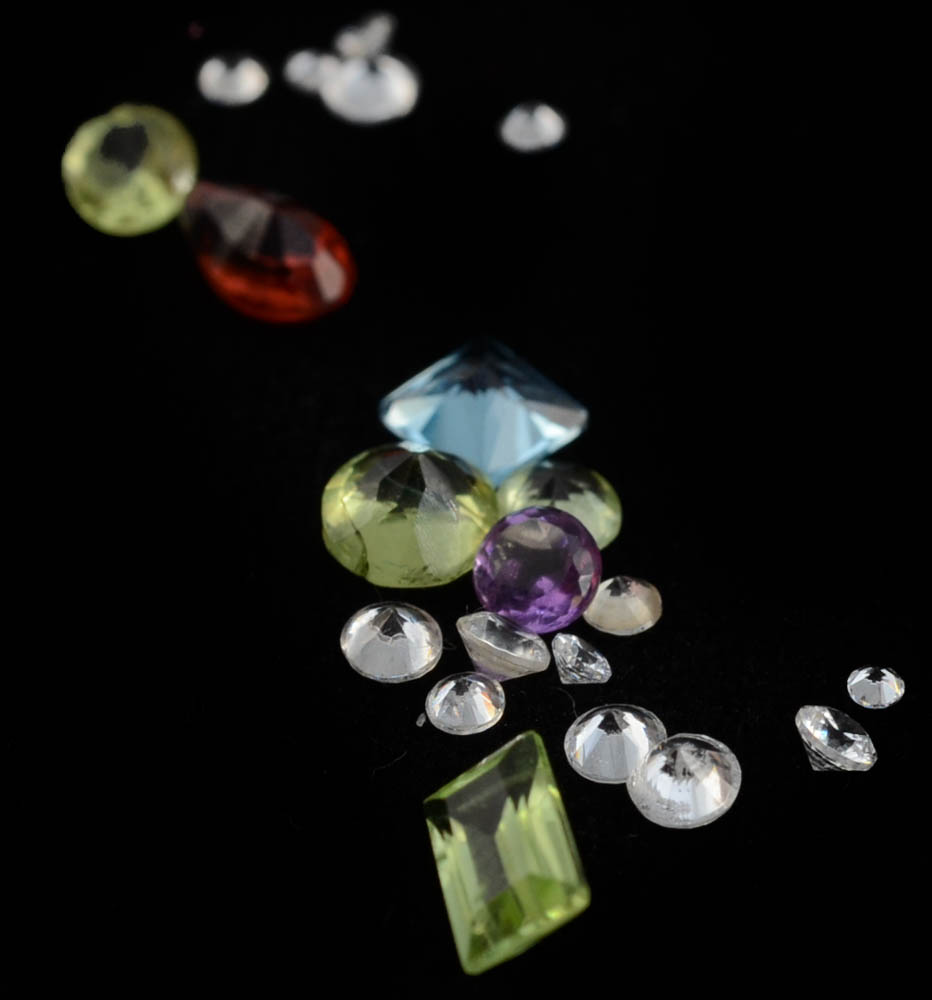 Group of Loose Gemstones