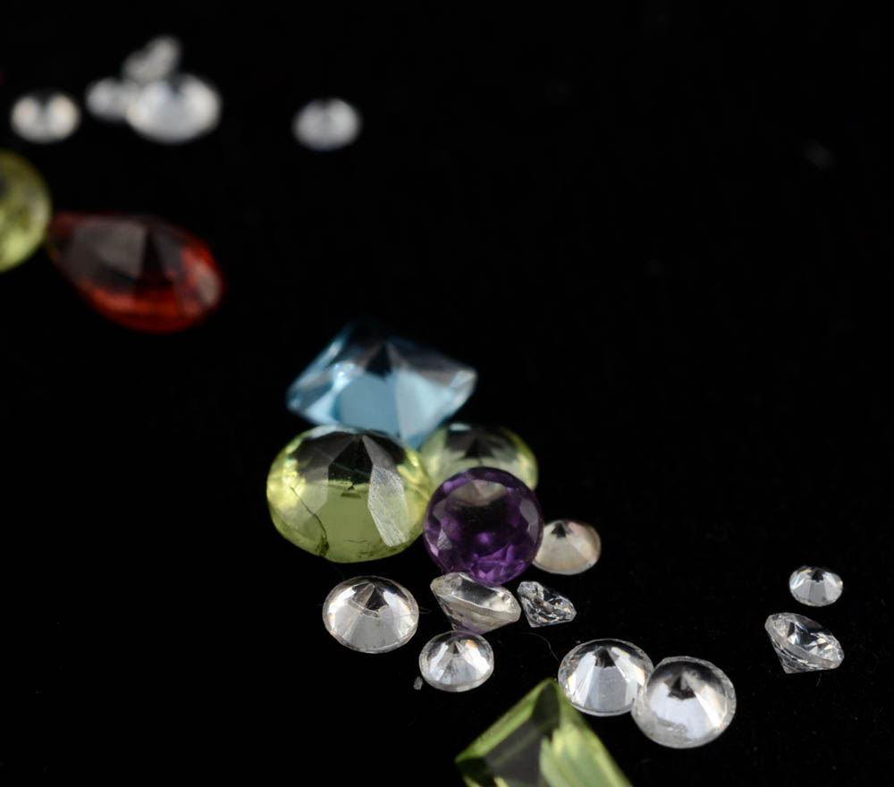 Group of Loose Gemstones