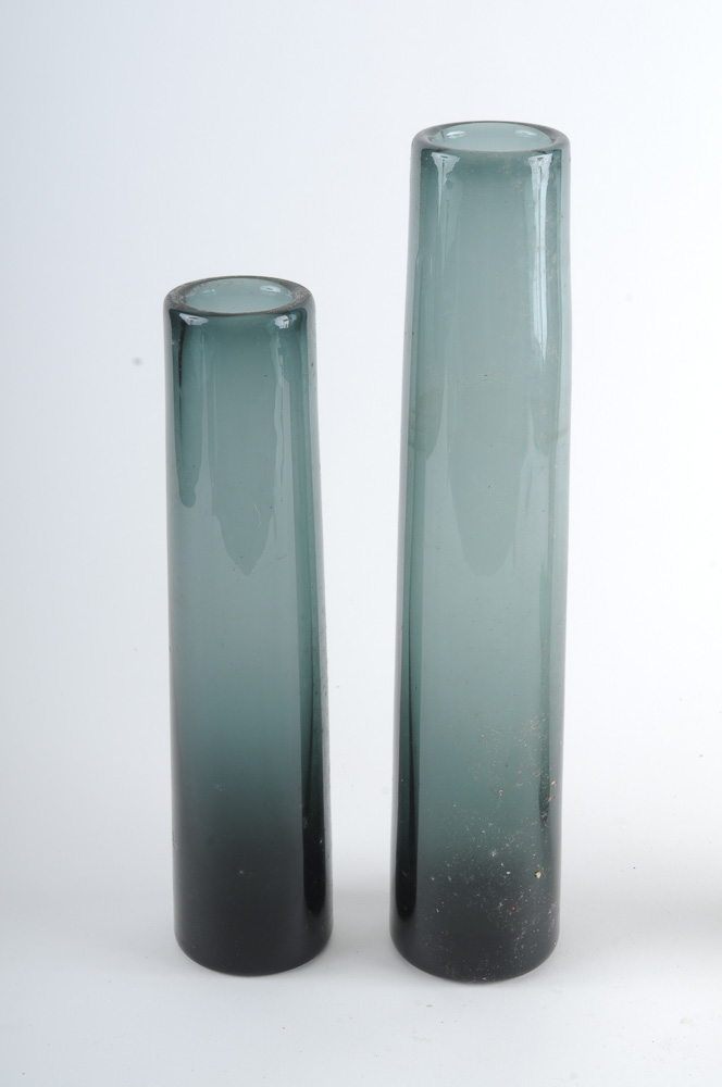 Colored Glass Vases in Modern Style