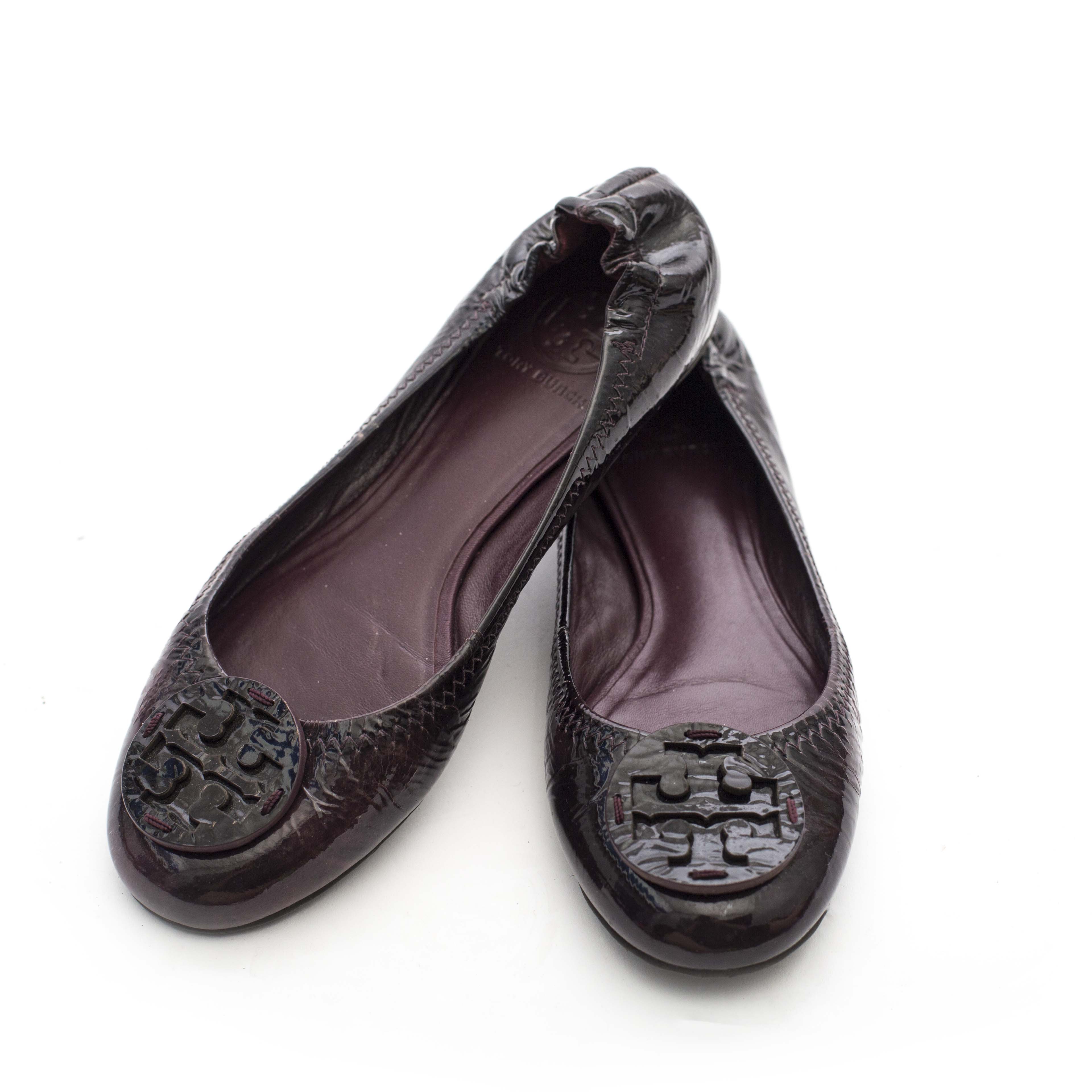 Tory Burch Patent Leather Flats