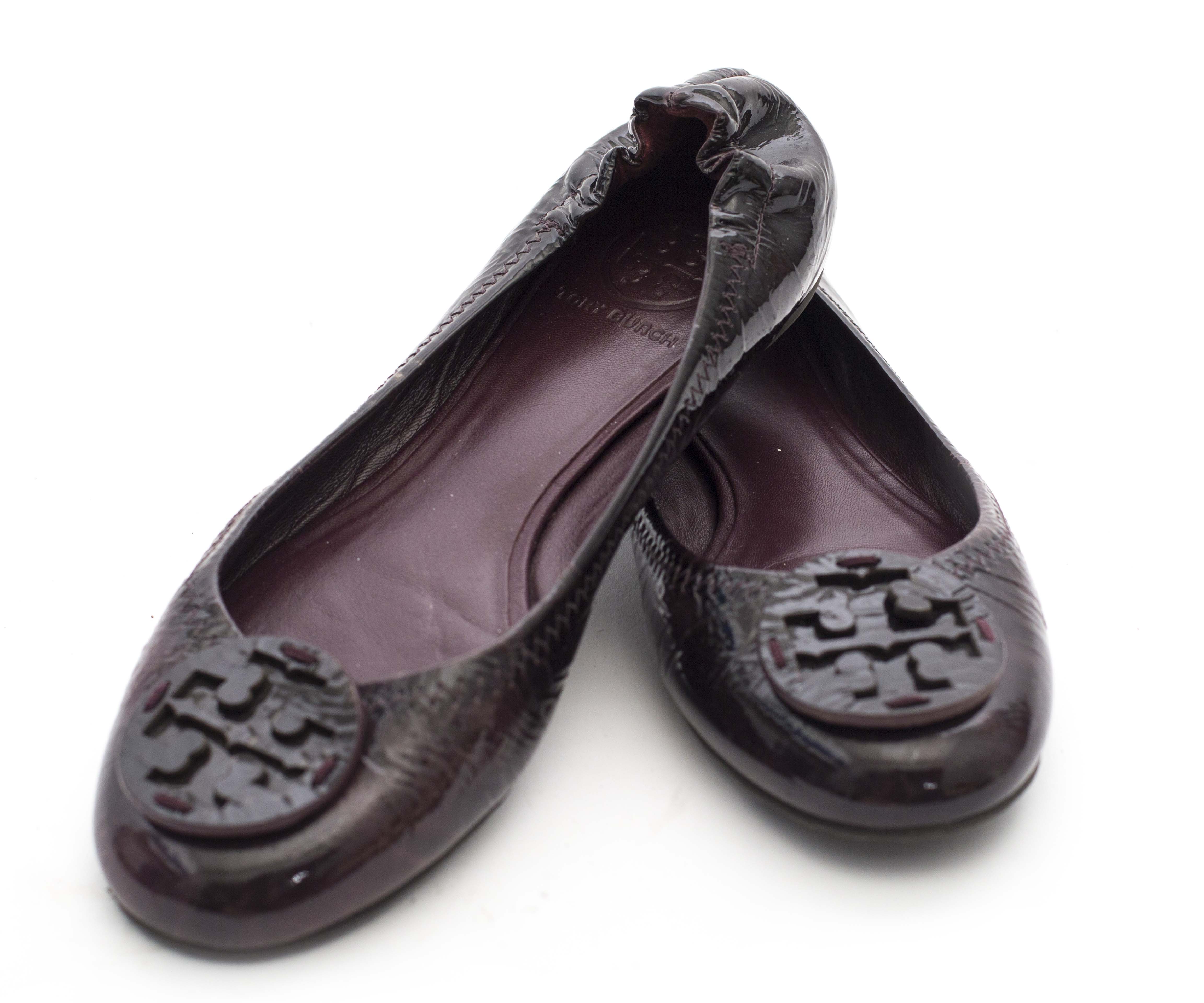 Tory Burch Patent Leather Flats