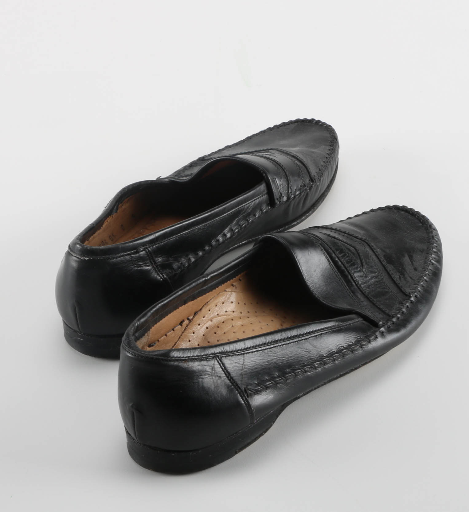 Men's Black Italian Leather Shoes