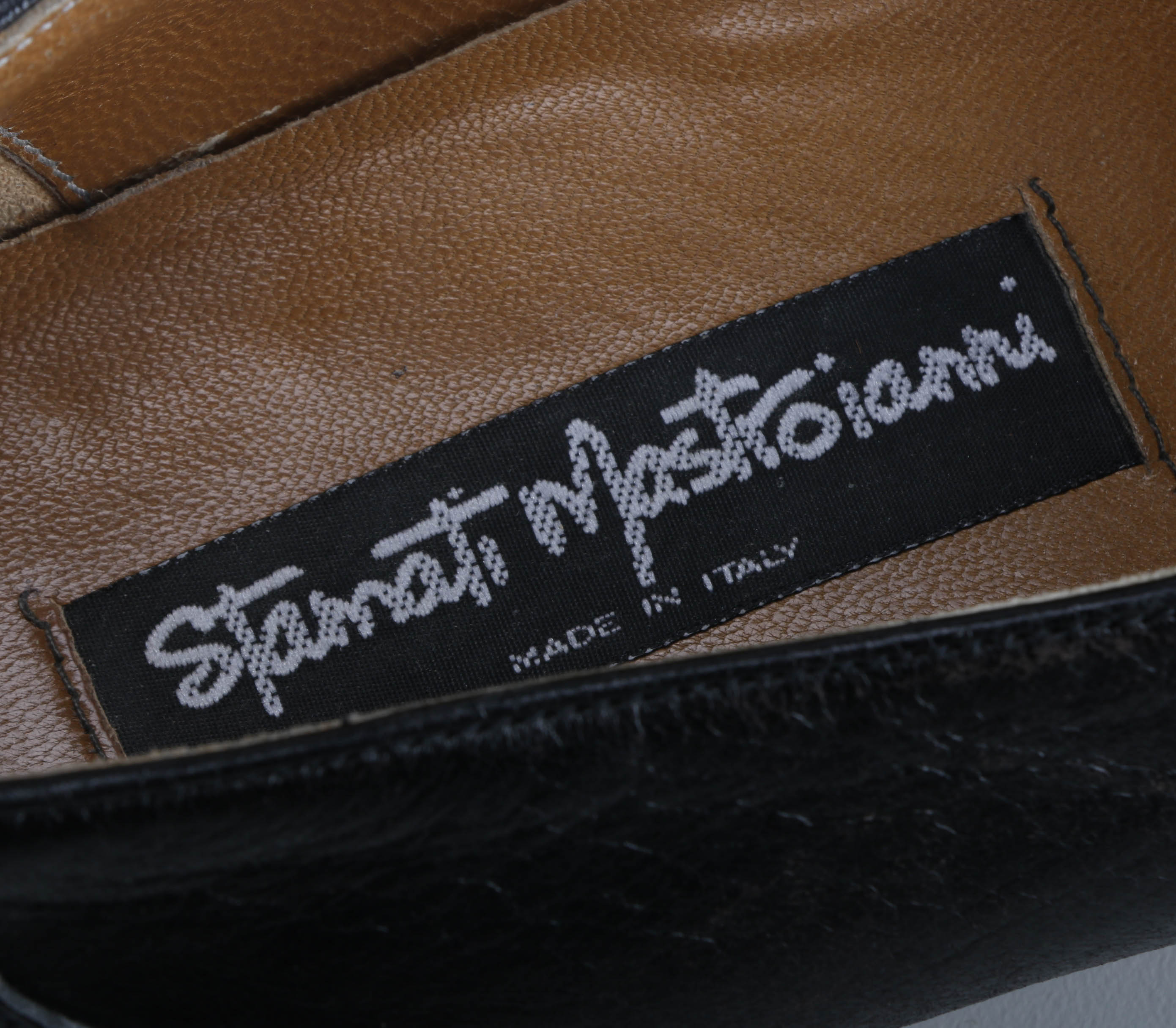 Men's Black Italian Leather Shoes