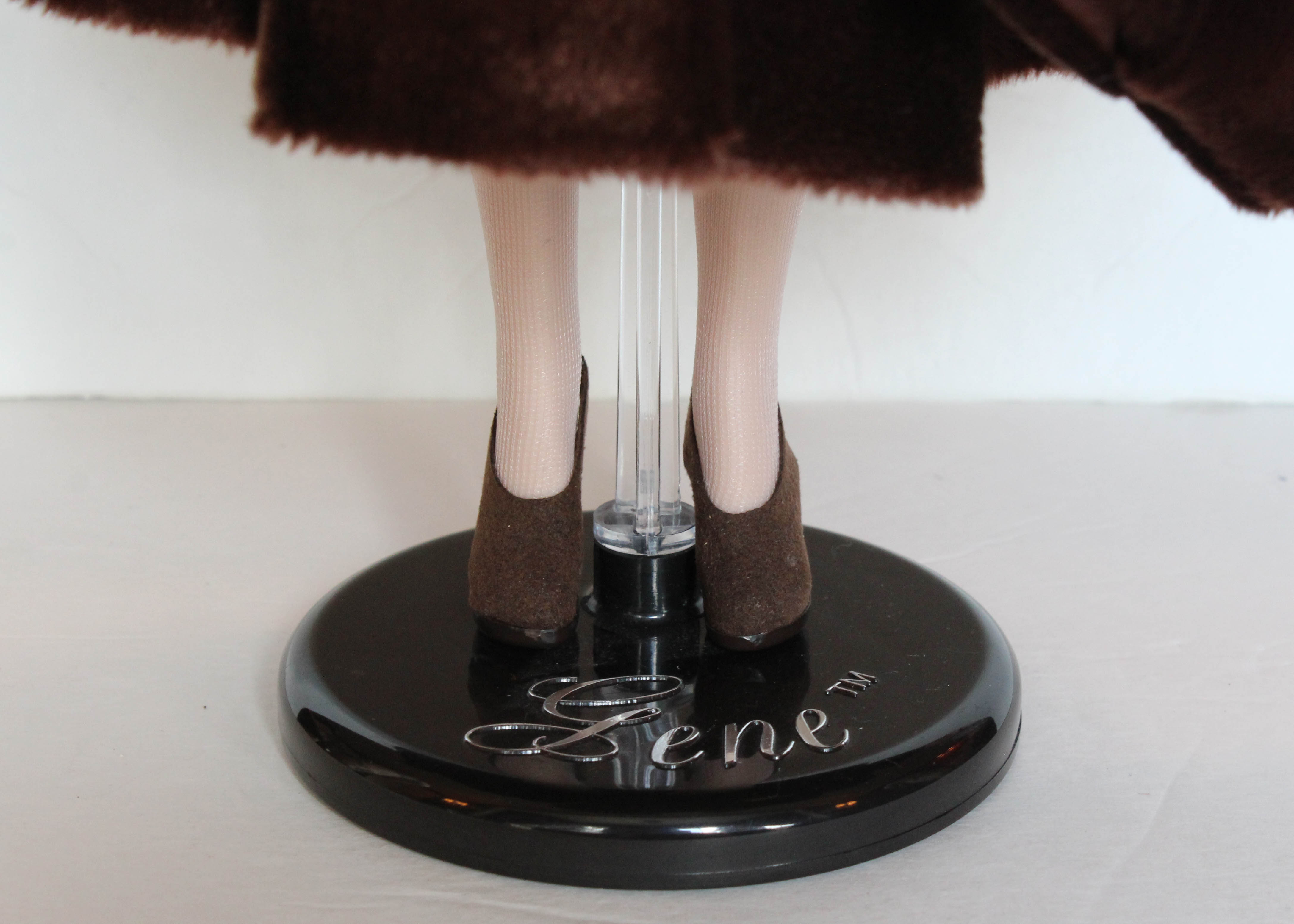 "Warmest Wishes" Doll with Faux Fur Coat Designed by Tim Kennedy