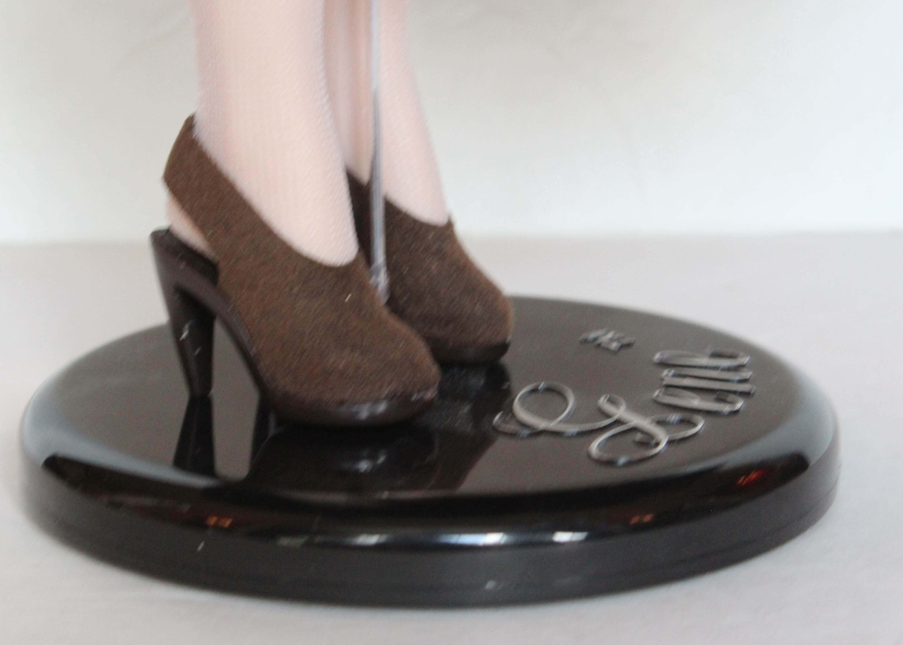 "Warmest Wishes" Doll with Faux Fur Coat Designed by Tim Kennedy