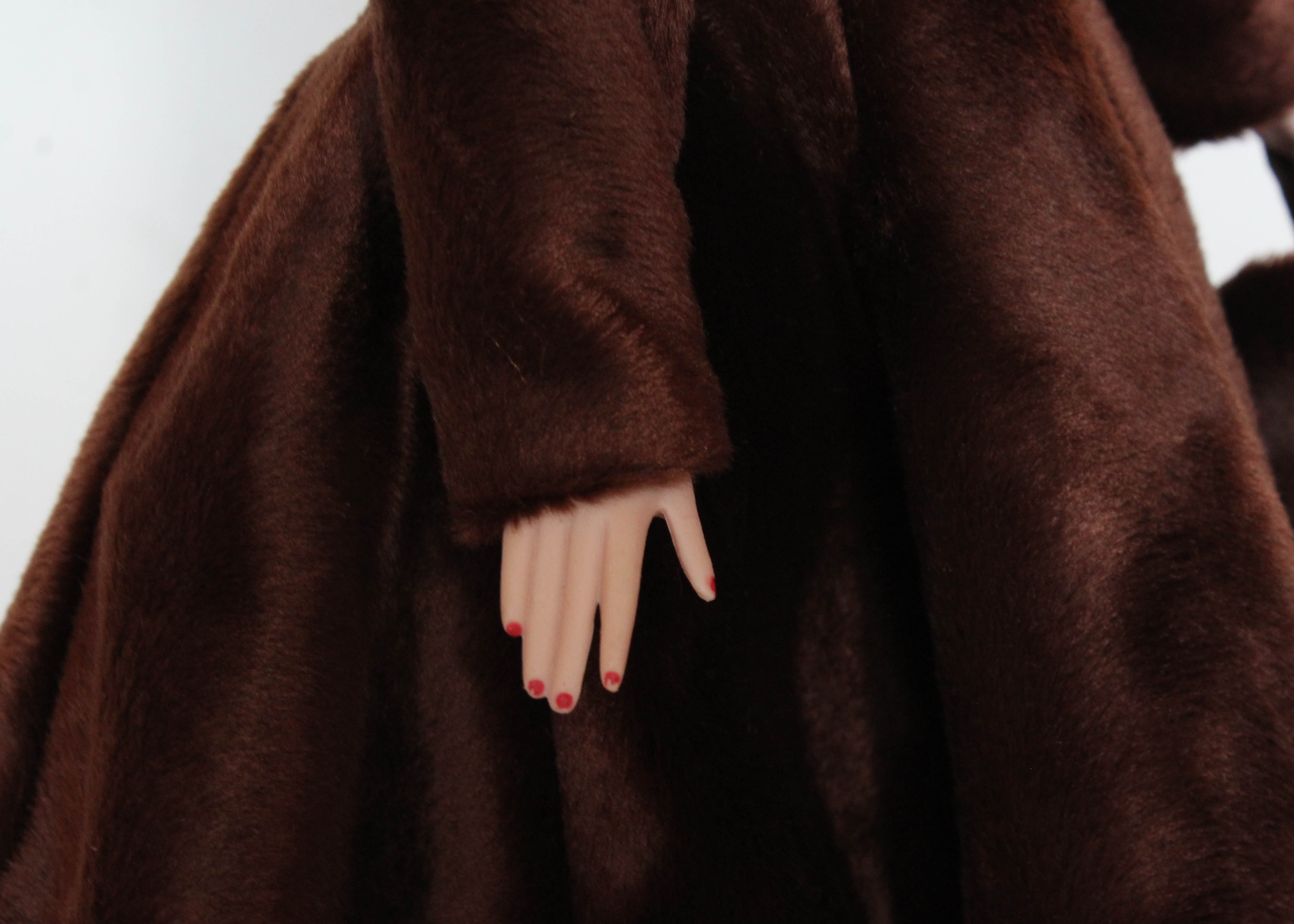 "Warmest Wishes" Doll with Faux Fur Coat Designed by Tim Kennedy