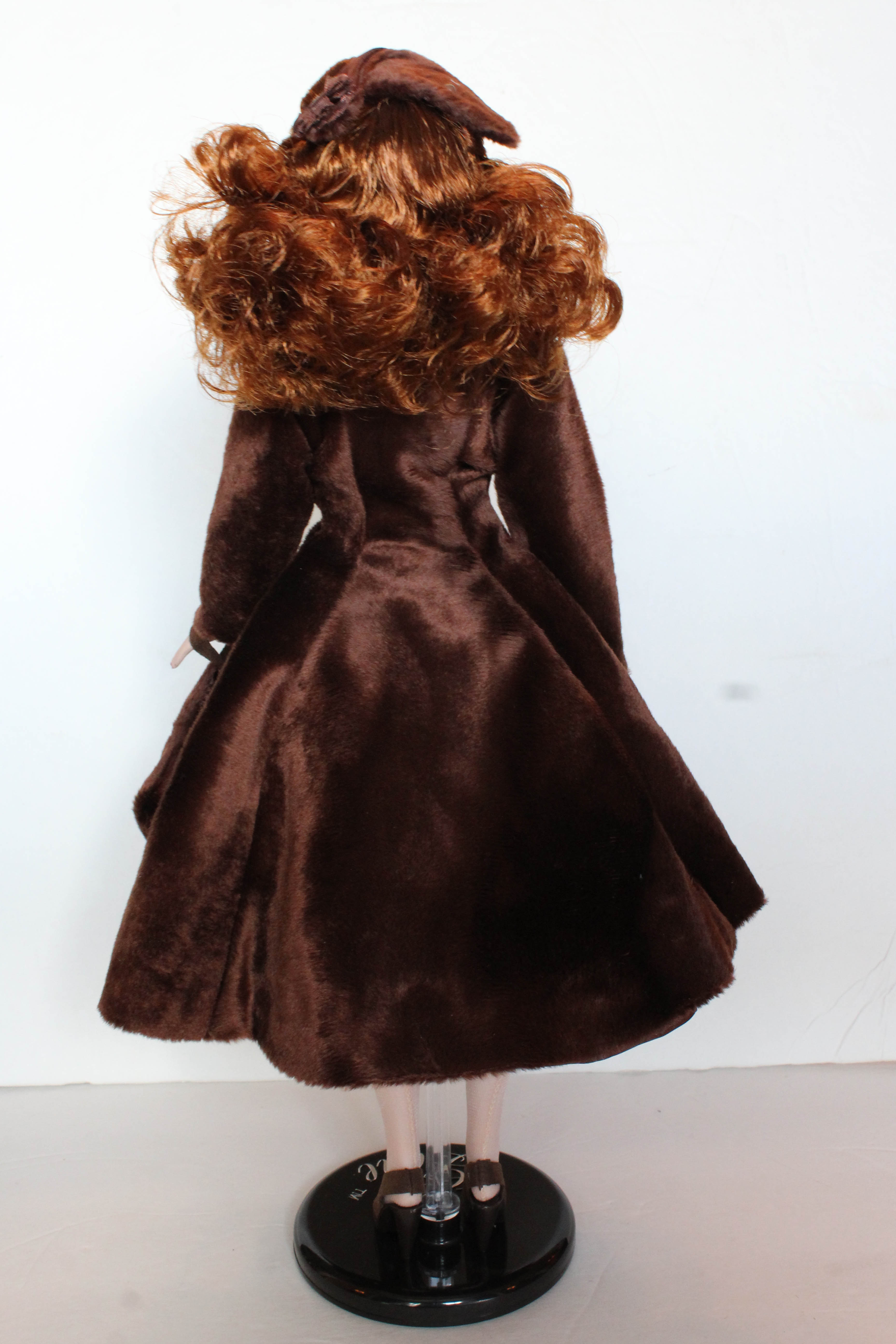 "Warmest Wishes" Doll with Faux Fur Coat Designed by Tim Kennedy