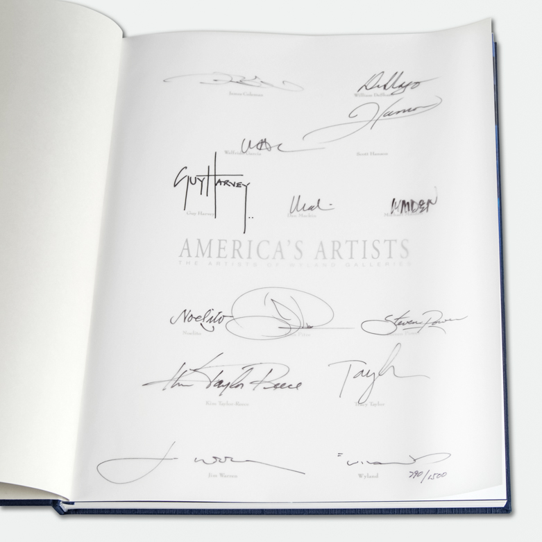 Robert Wyland "America's Artists: The Artists of Wyland Galleries" Limited Edition Collector's Book