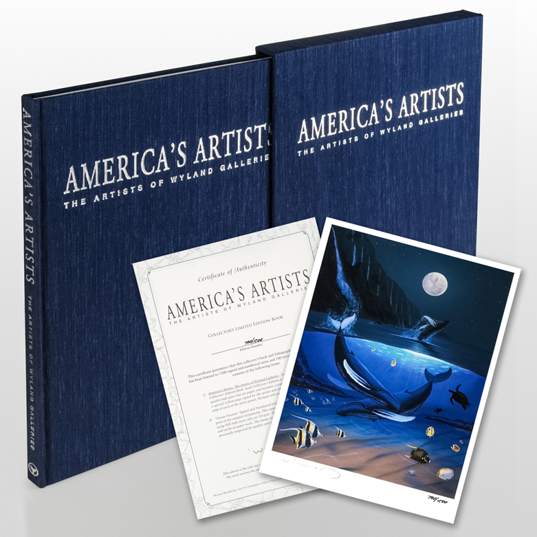 Robert Wyland "America's Artists: The Artists of Wyland Galleries" Limited Edition Collector's Book