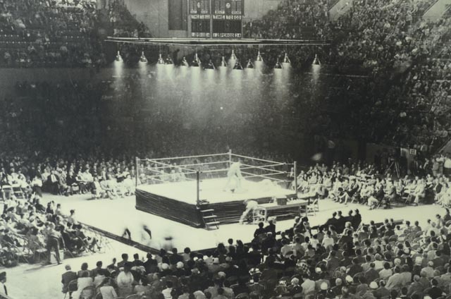 Large Wrestling Photo