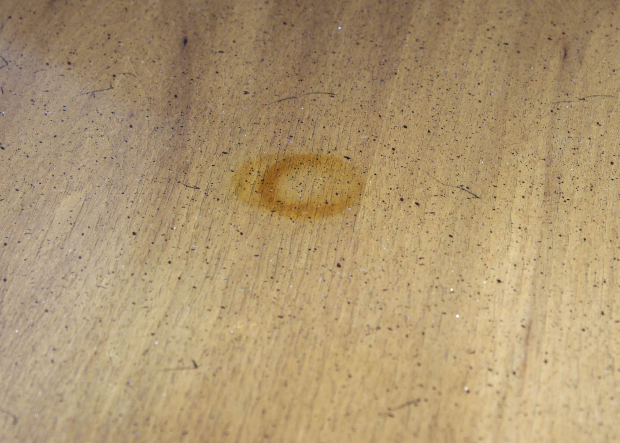 Vintage Weiman Side Table and Antique Murphy Chair