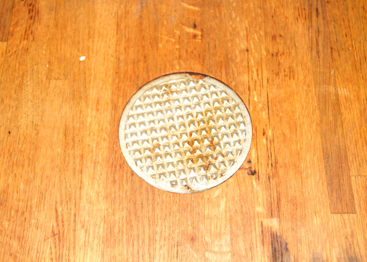 Vintage Wooden Bar Cart