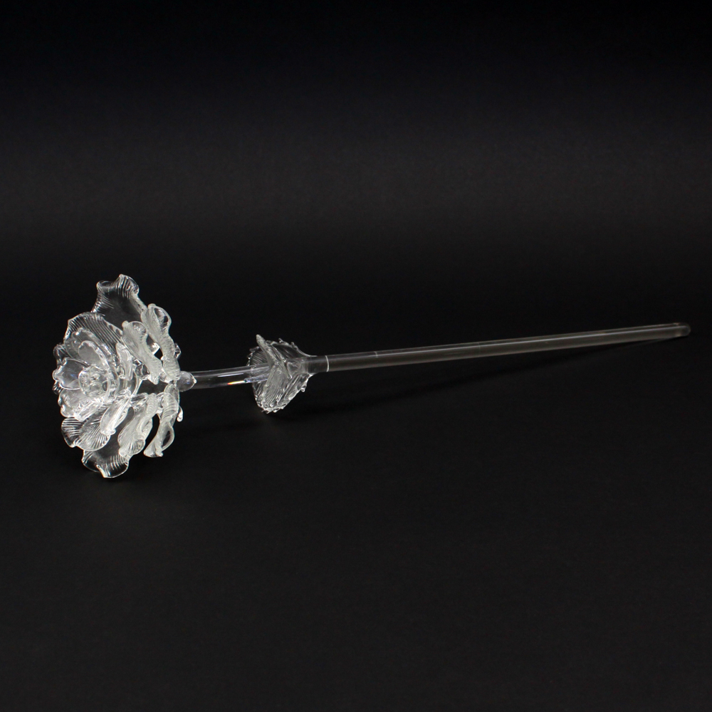 Waterford Feurology Crystal Rose Flower
