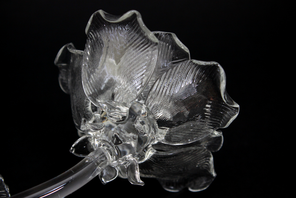 Waterford Feurology Crystal Rose Flower