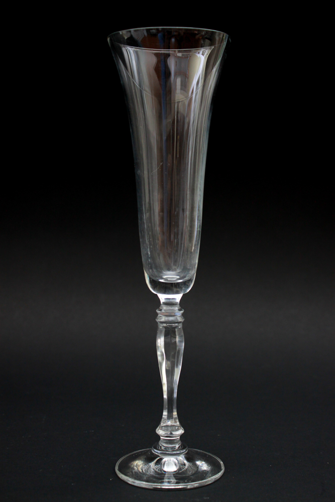 RRP "Claire" Champagne Flute & Wine Glass Set