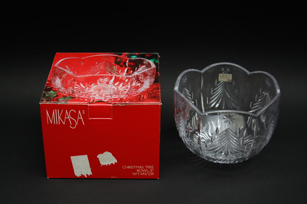 Mikasa Crystal Bowl in Original Box