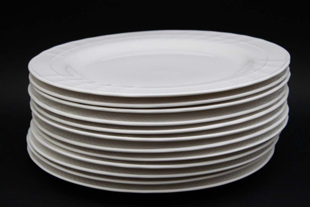 Fortessa Victoria Vitrified China Plate Set