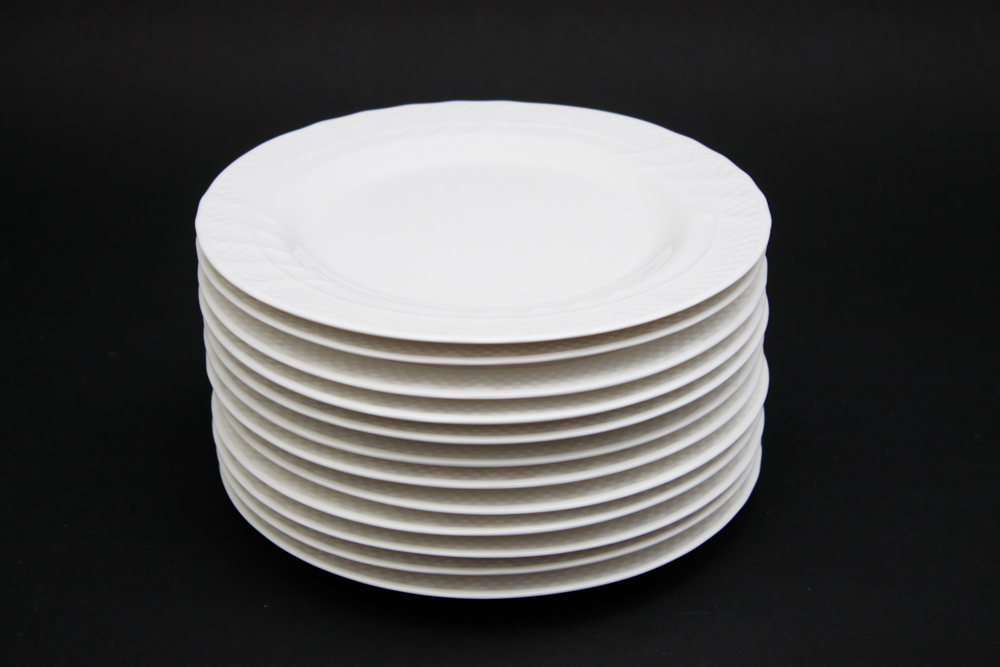 Fortessa Victoria Vitrified China Plate Set