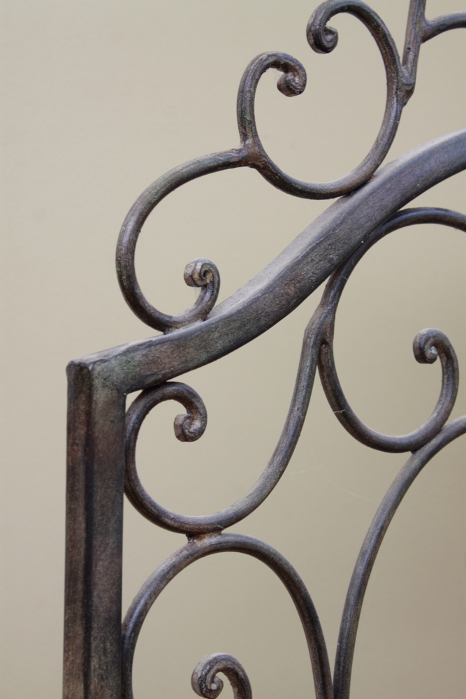 Wrought Iron Folding Screen