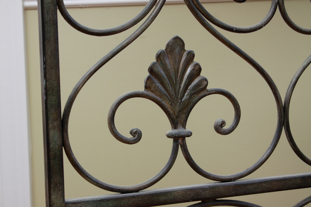 Wrought Iron Folding Screen