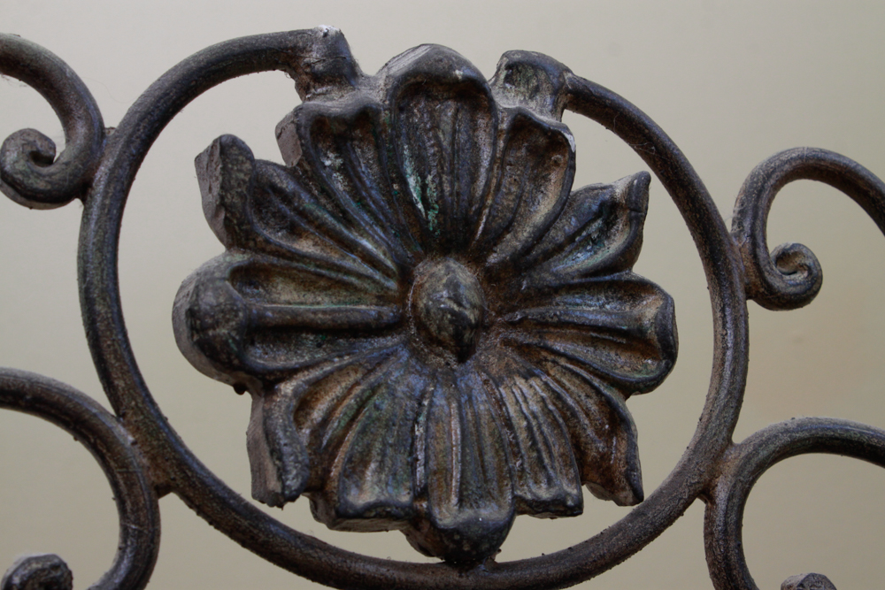 Wrought Iron Folding Screen