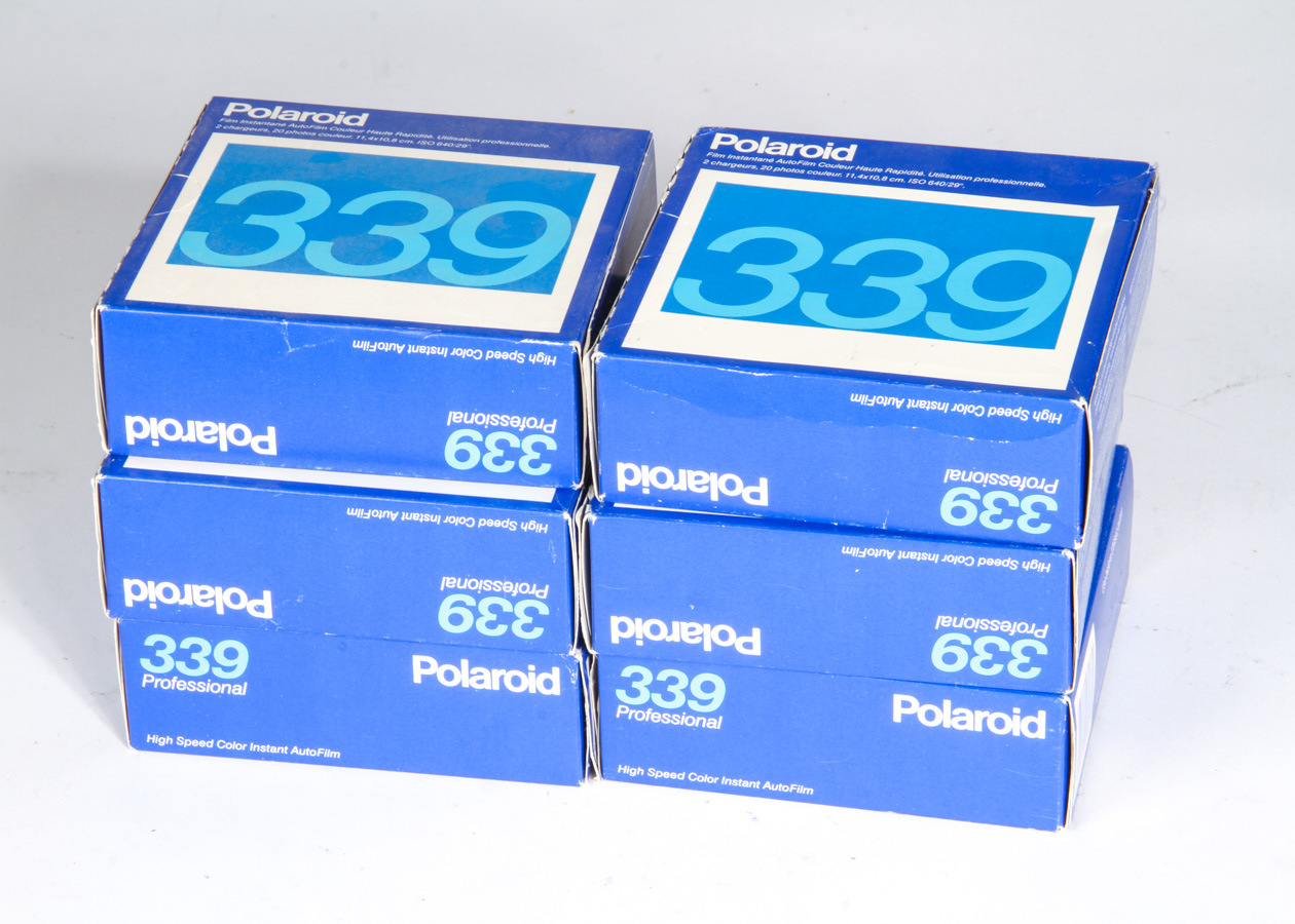 Vintage Polaroid Land Camera With Film