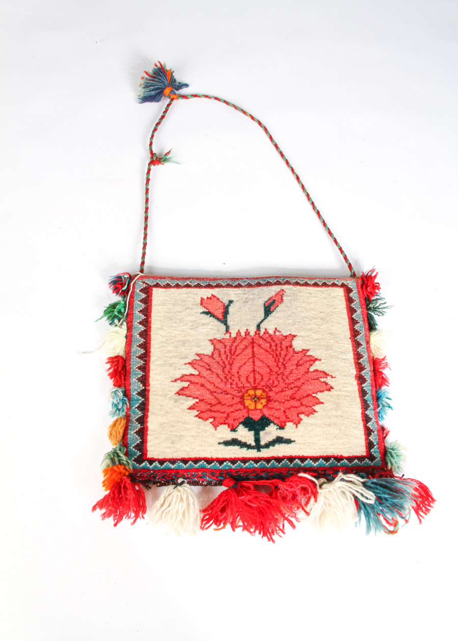 Vintage Carpet Bag and Saddle Bag