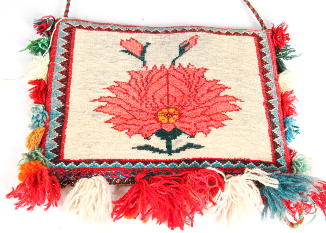 Vintage Carpet Bag and Saddle Bag