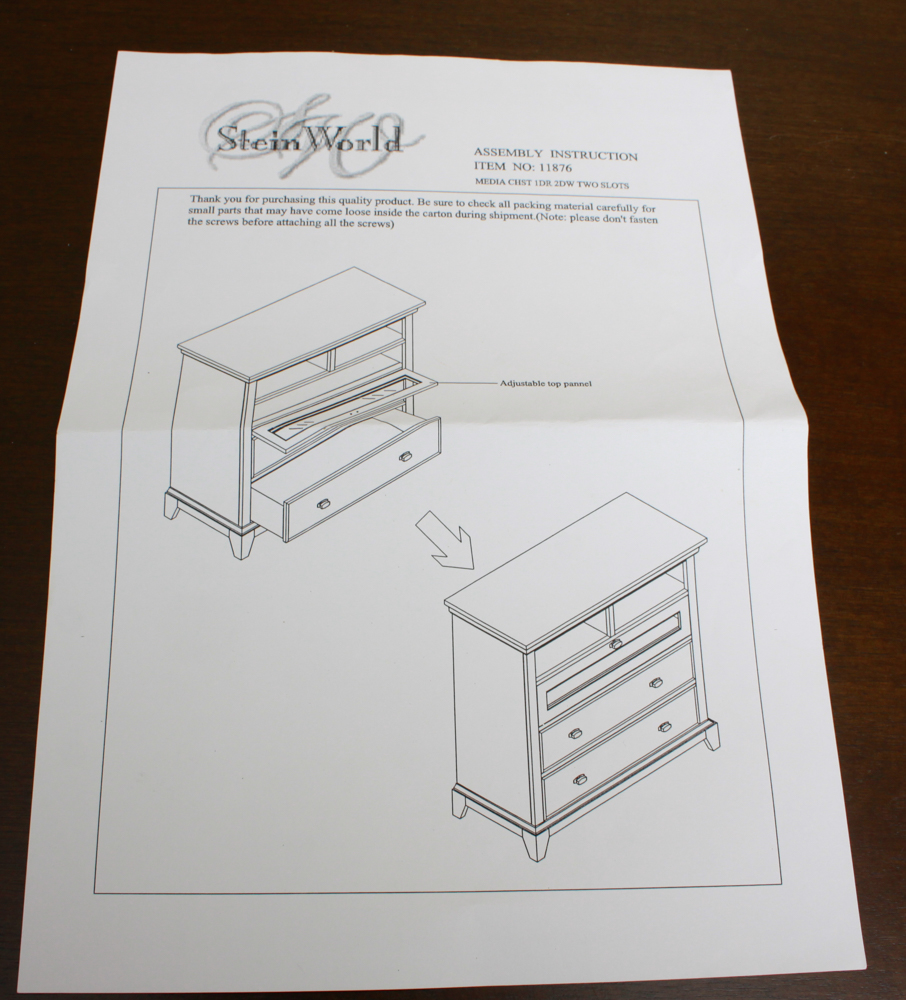 Stein World Media Chest