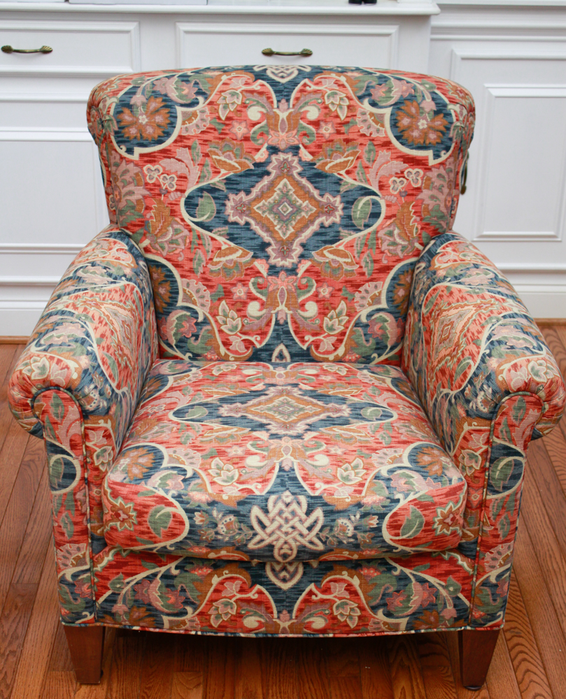 Pair of Upholstered Arm Chairs