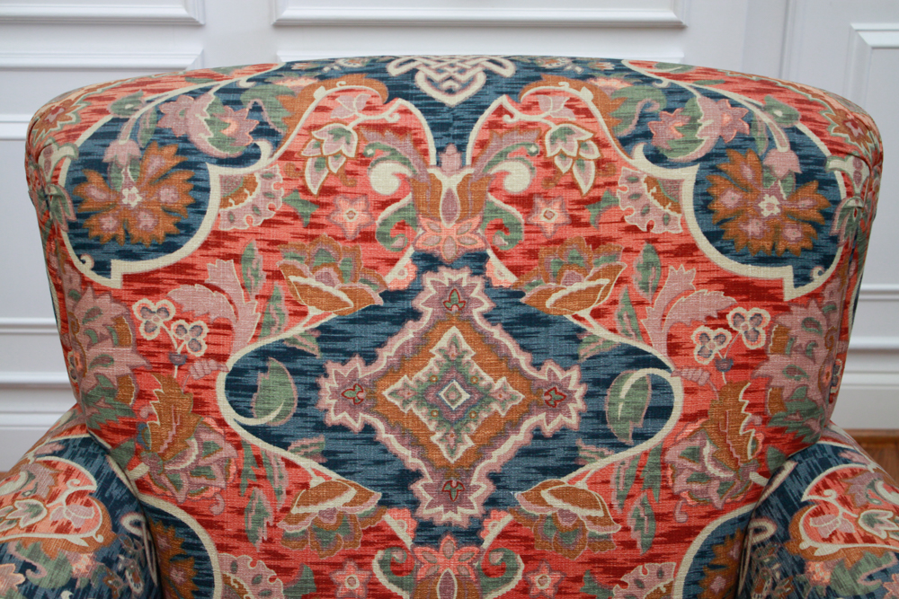 Pair of Upholstered Arm Chairs