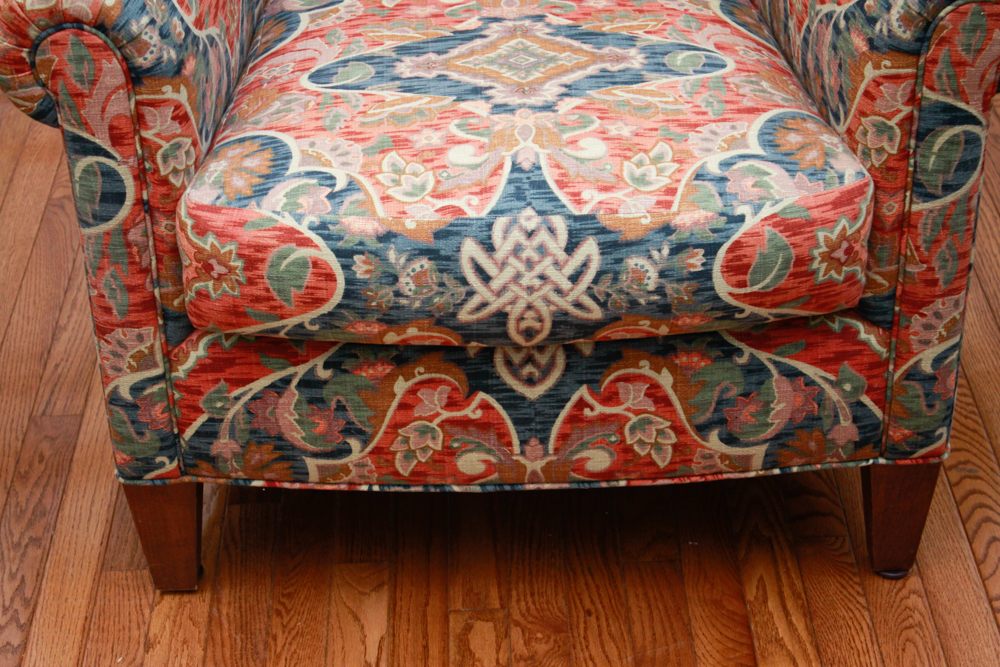 Pair of Upholstered Arm Chairs