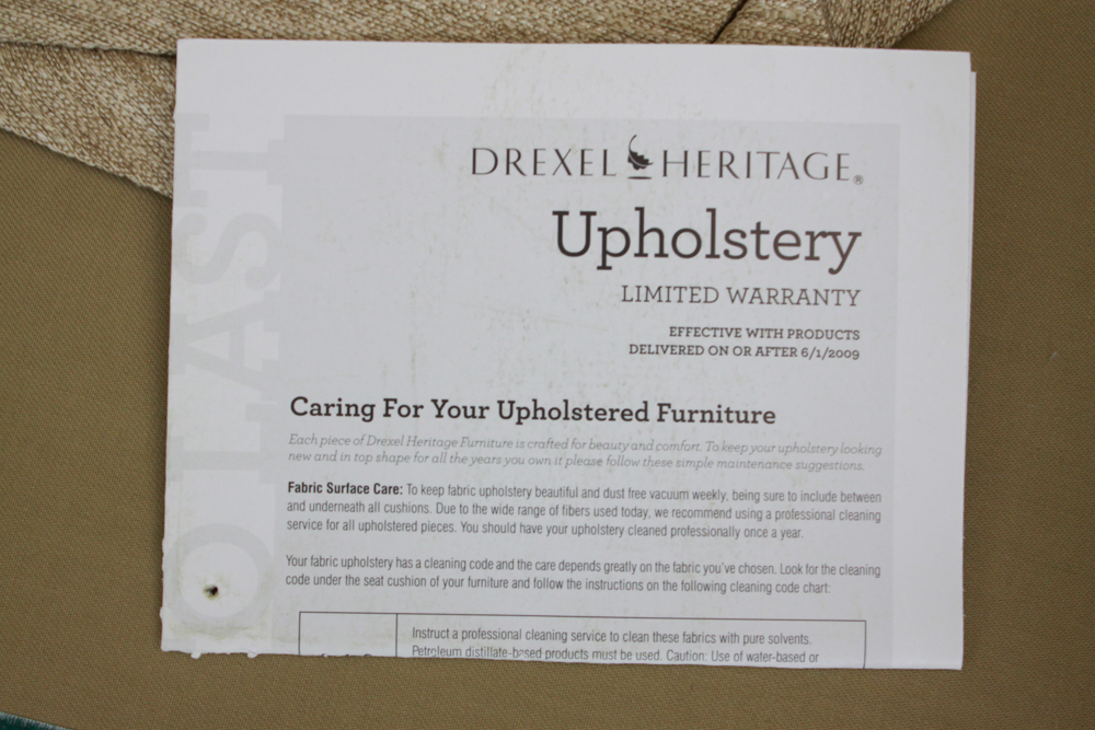 Drexel Heritage Upholstered Chair