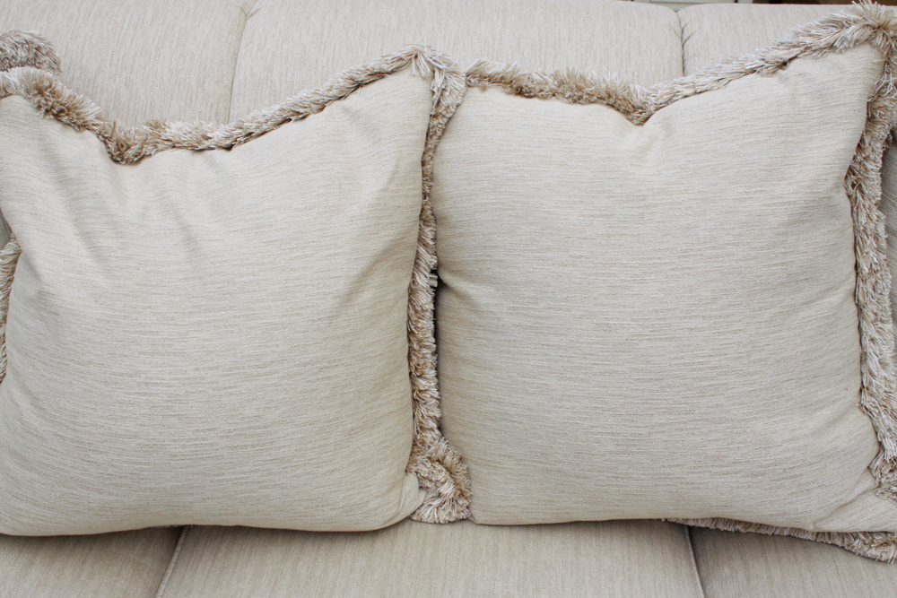 Drexel Heritage Cream Upholstered Sofa